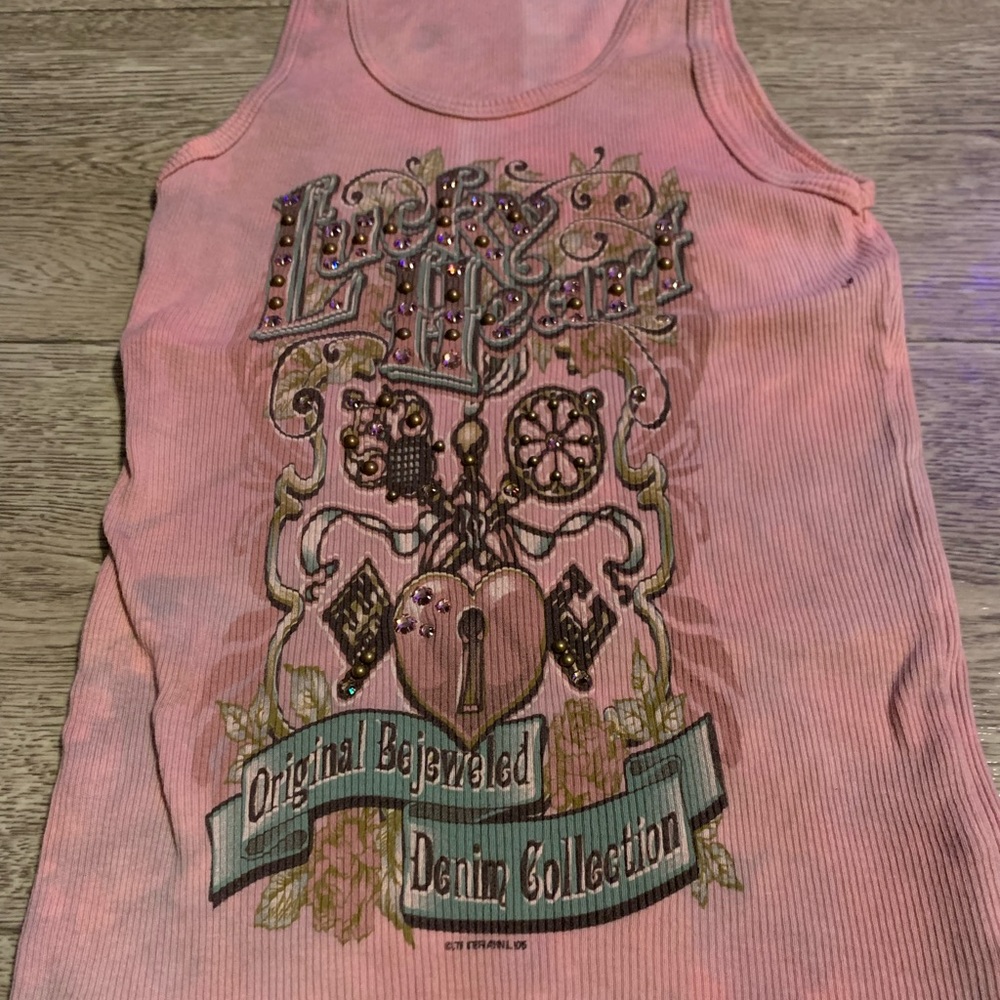Bejeweled tank top